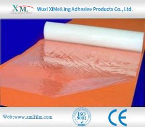 Ffilm amddiffynnol fflaw carped